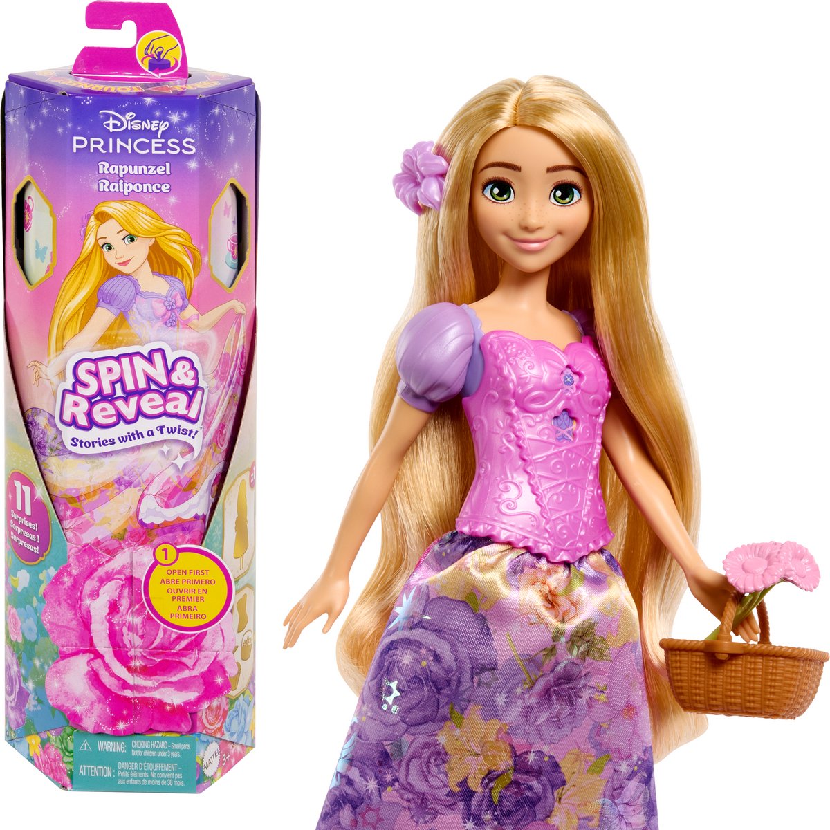 Disney Princess Spin révèle une poupée Raiponce
