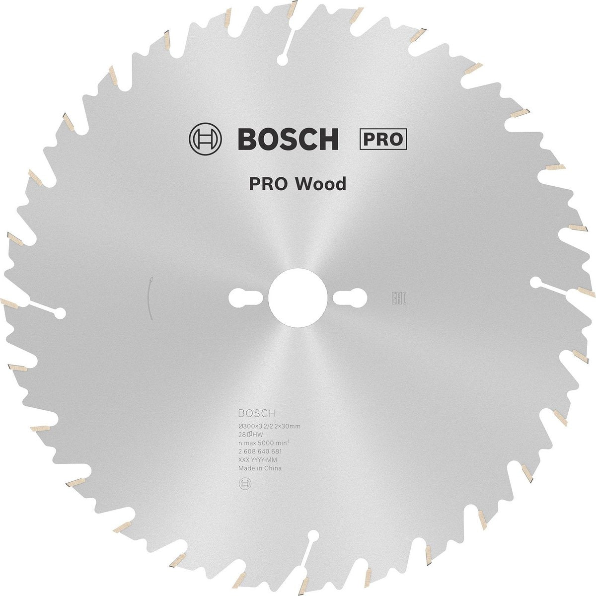Bosch cirkzb vitesse t 300x30x3,2 28t wz