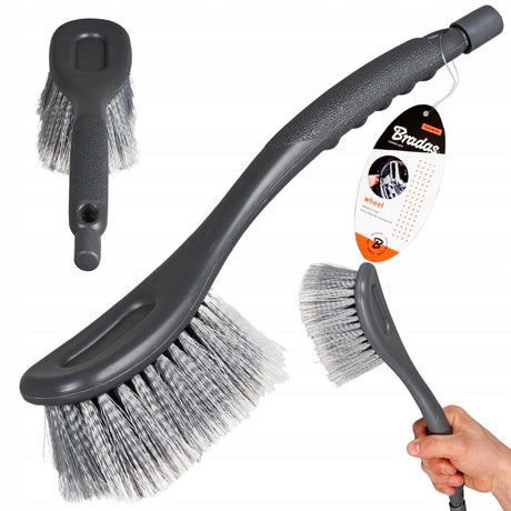 Bradas brosse de nettoyage de voiture jantes carrosserie - douce sans rayures