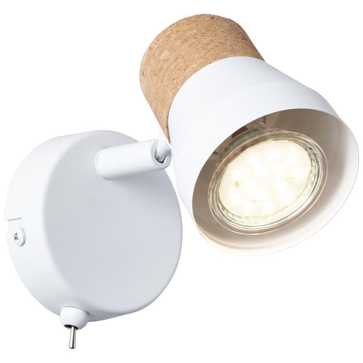 Brilliant moka - applique - blanc mat
