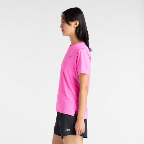 T-shirt de sport femme New Balance Sport Essential T-shirt - rose