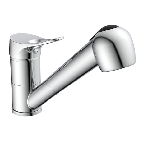 Eisl Verona Mitigeur de cuisine avec bec extractible, couleur chrome