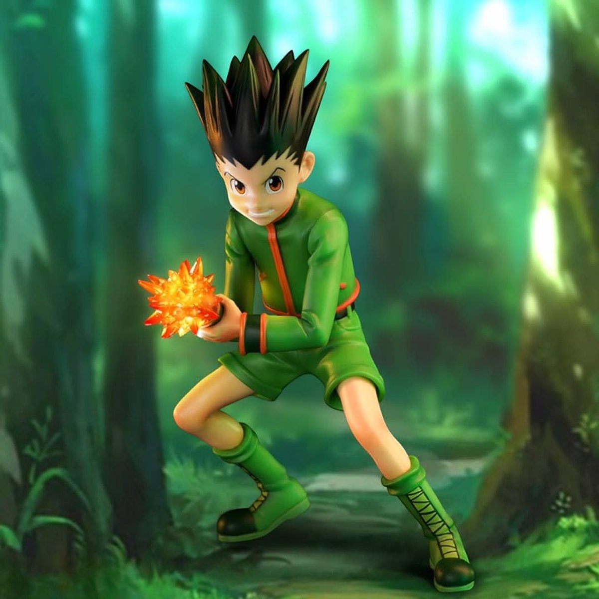 Figurine pvc Abystyle hunter x hunter - gon - 15 cm