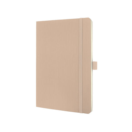 Carnet Sigel a5 - conceptum pure - beige - couverture souple - 194 pages - trait - papier 80 grammes - si-co333