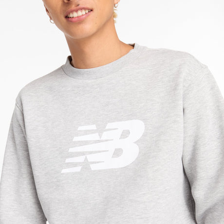 Pull homme New Balance Sport Core Brushed Crew - gris athlétique