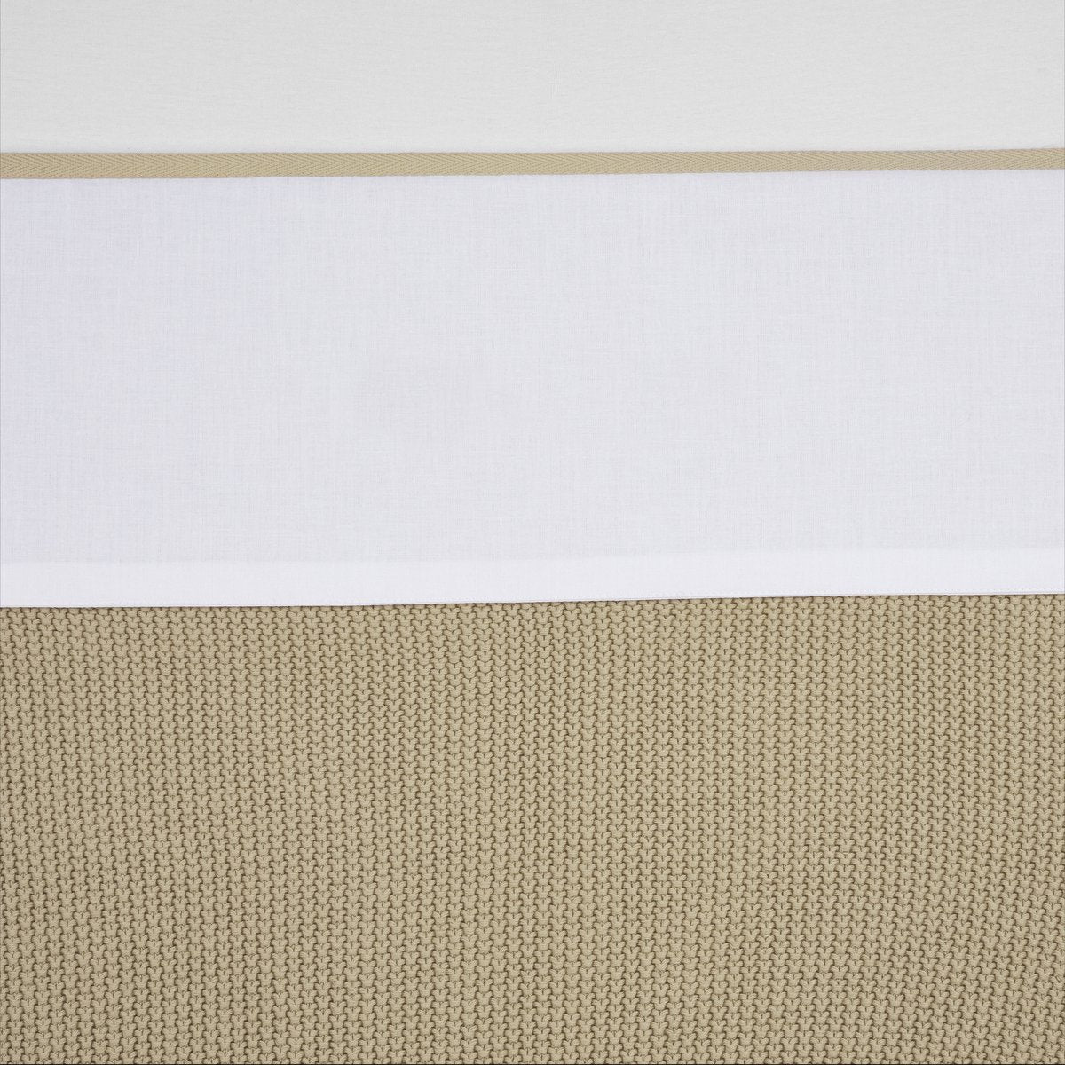 Drap de berceau Meyco - sable - 100x150cm - 0,3 tog