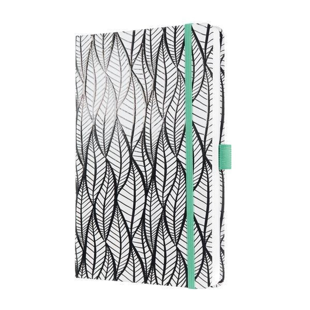 Carnet Sigel jolie - feuilles blanchies - a5 - couverture rigide - 174 pages - ligné - 80 grammes - si-jn323