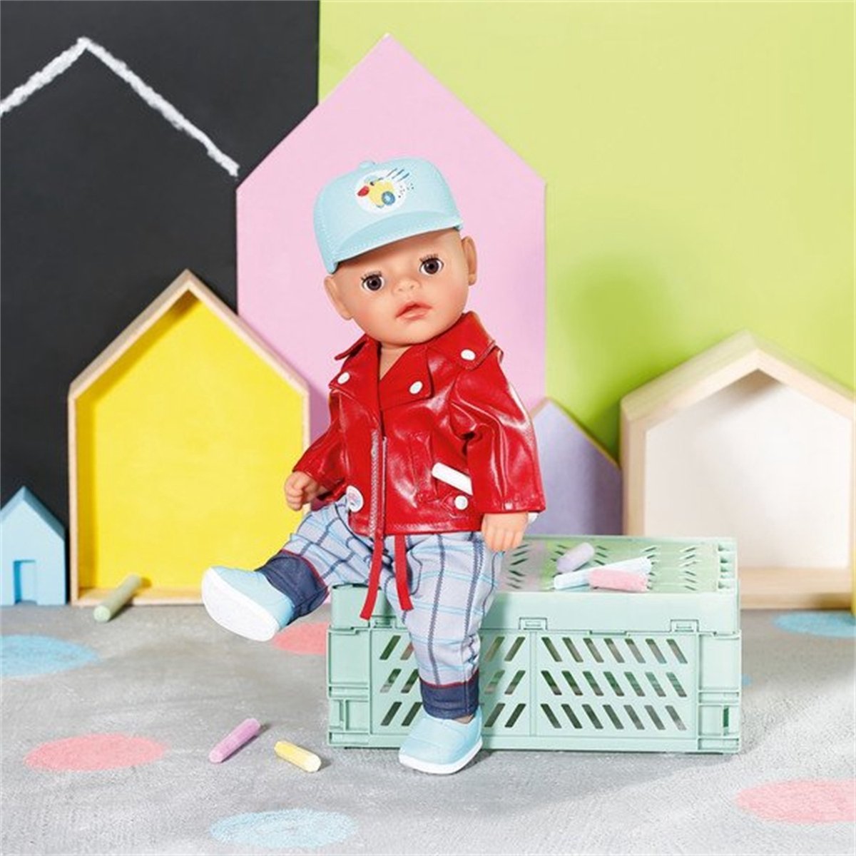 Tenue baby born little cool kids - vêtements de poupée 36 cm