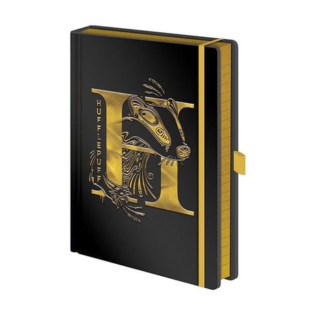 Trou dans le mur Harry Potter - carnet premium a5 - Poufsouffle
