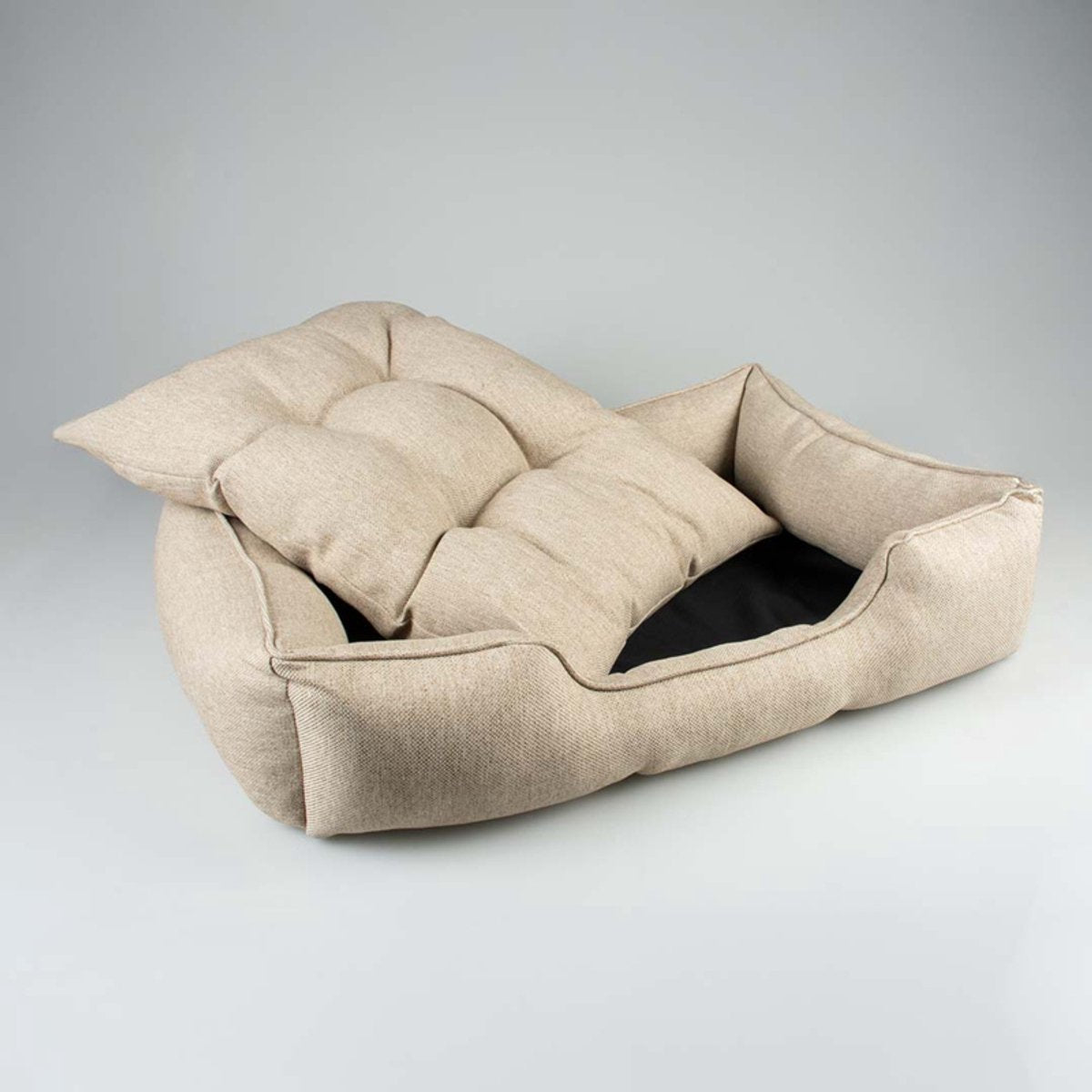 Duvo + lit pour chien duratex beige s-60x45x16cm