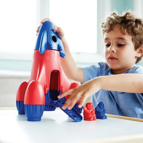 Jouets verts jouets jouets fusée bleu - jouets verts