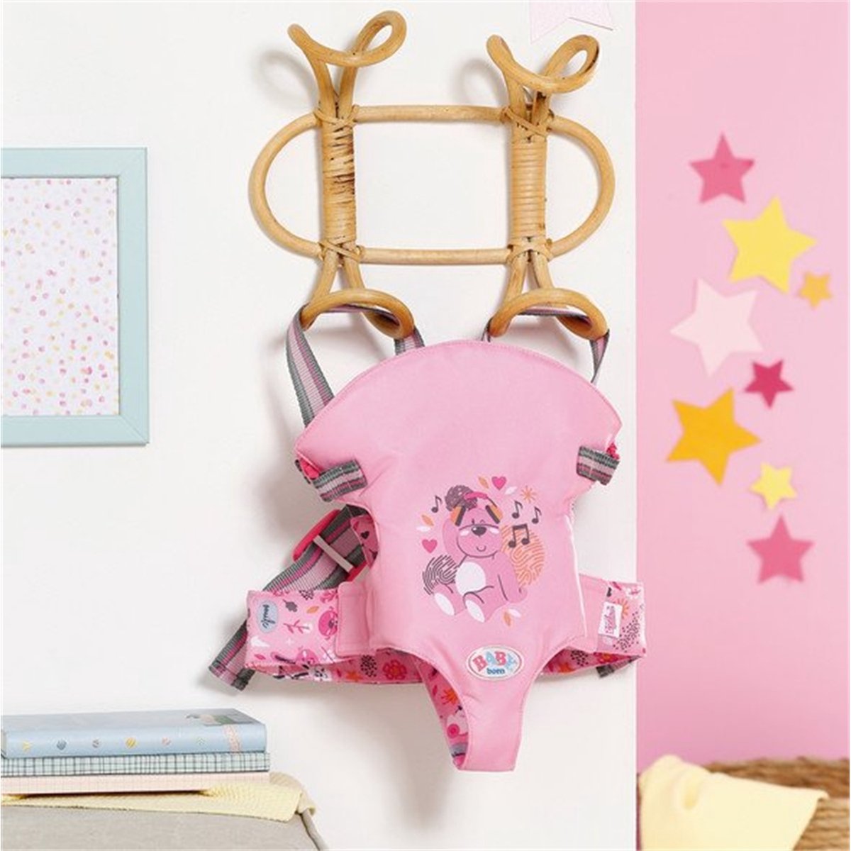 Porte-bébé Baby born - produit de soin pour poupée 43 + 36 cm