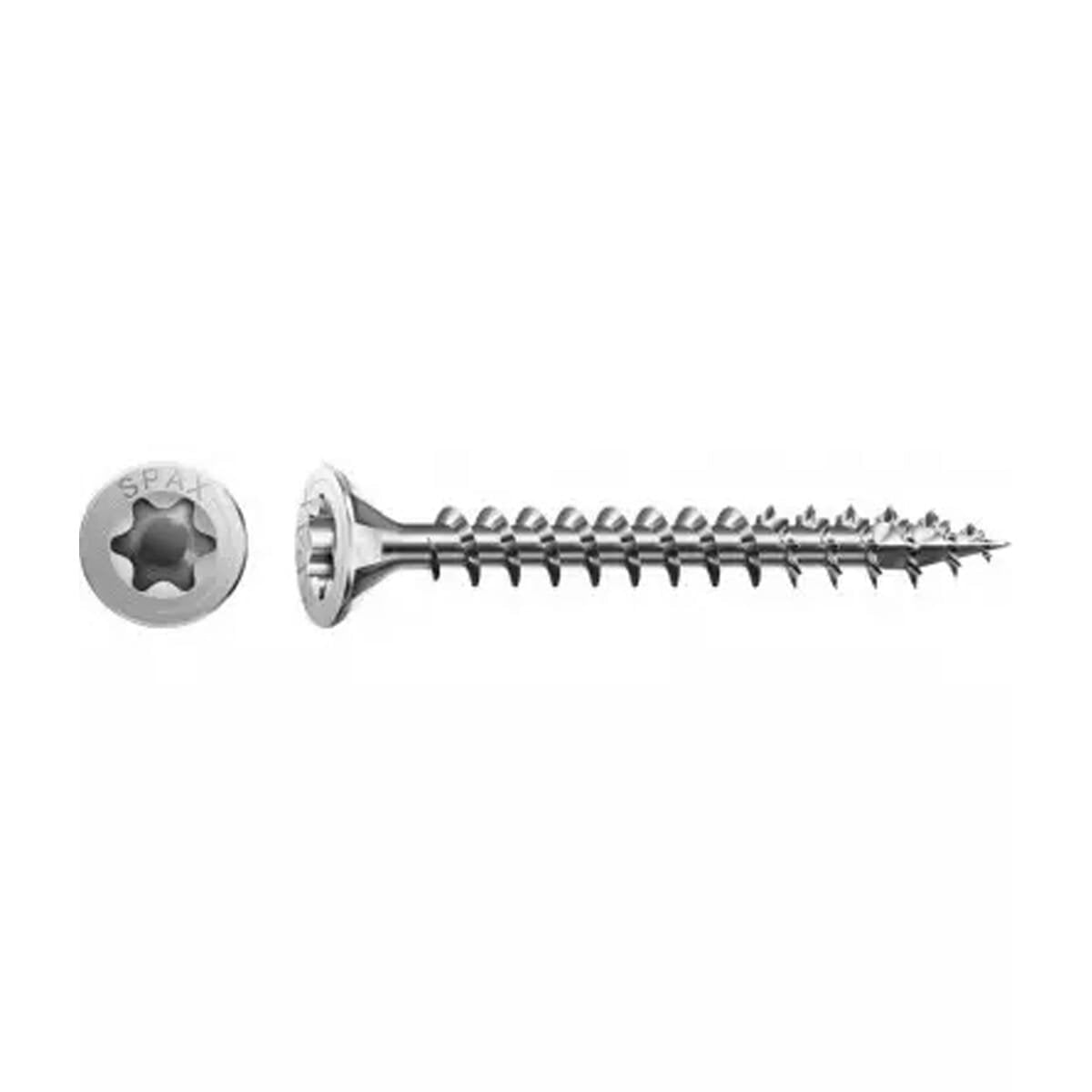 Vis à bois Torx Spax tête plate - 3,0x16mm - t10 - 25 pièces