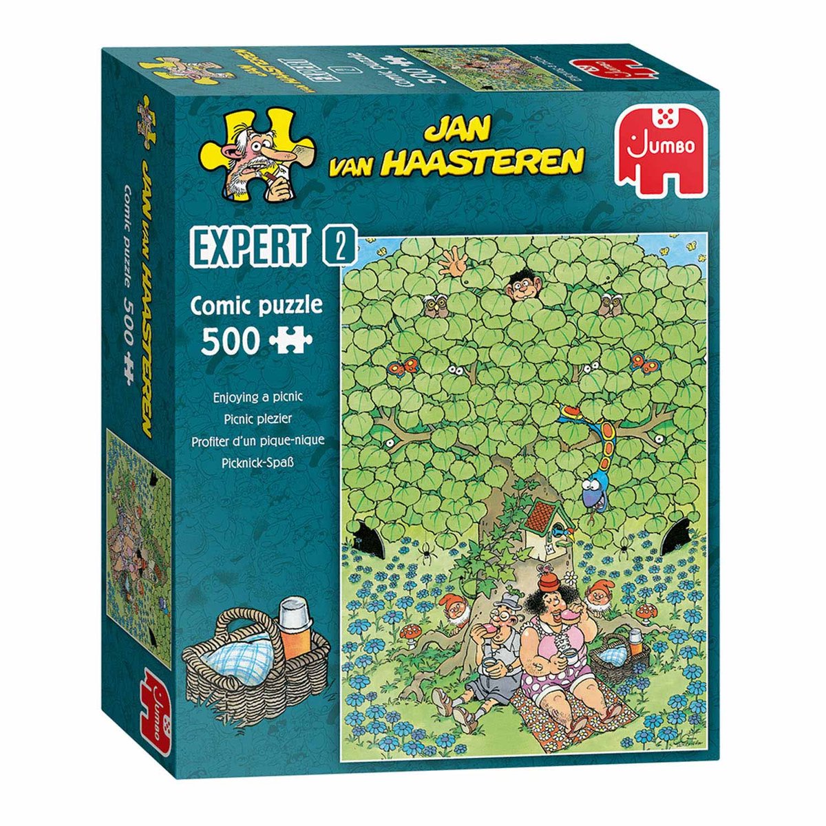 Jan van Haasteren puzzle expert 2 - plaisir de pique-nique, 500 pcs.