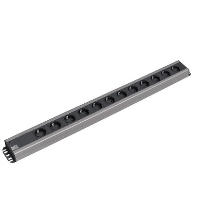 Bachmann 300.002 12ac prise(s) 2m noir, gris rallonge électrique
