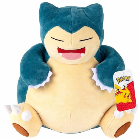 Jazwares peluche pokémon figurine ronflex 30 cm peluches