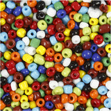 Creativ Company rocailles diverses couleurs, 130 grammes