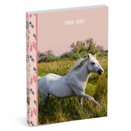 Amazone schoolagenda internationaal - wit paard