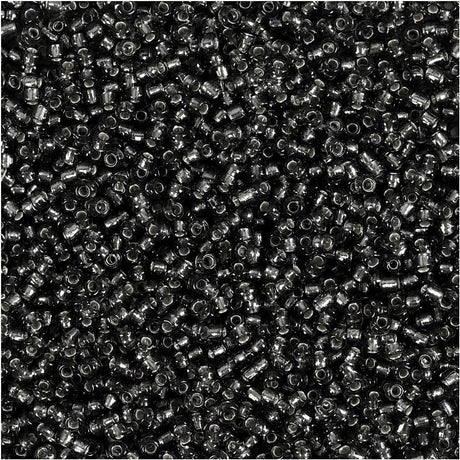 Perles de rocaille Creativ Company, d 1,7 mm, taille 15 0, diamètre du trou 0,5-0,8 mm, gris vert, 500 gr 1 sachet