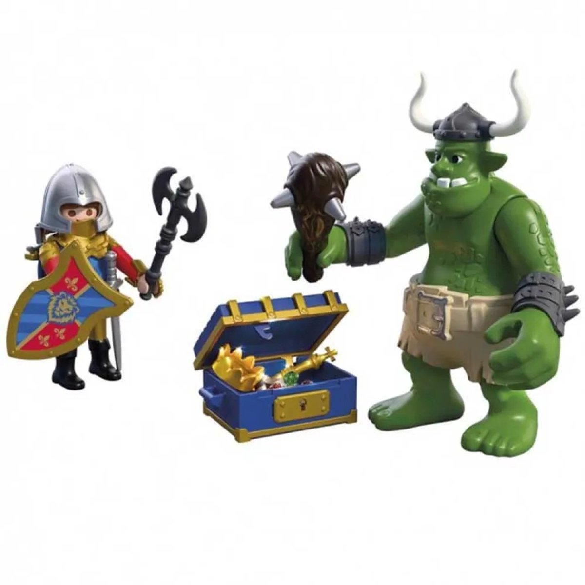 Playmobil chevaliers 72116, action aventure, 4 ans, multicolore
