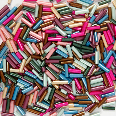 Creativ Company perle mélange des couleurs métalliques, 130 grammes