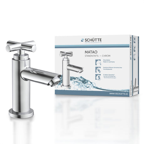 Schütte papin d'eau froide matao chrome