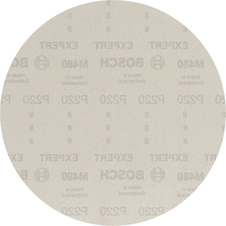 Bosch expert série m480 - maille de ponçage - 225 mm - k220 - extraction de poussière innovante