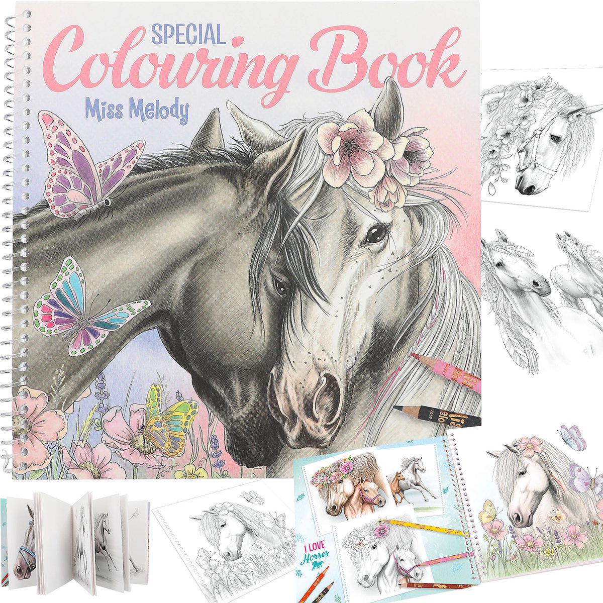 Depesche - livre de coloriage spécial miss melody