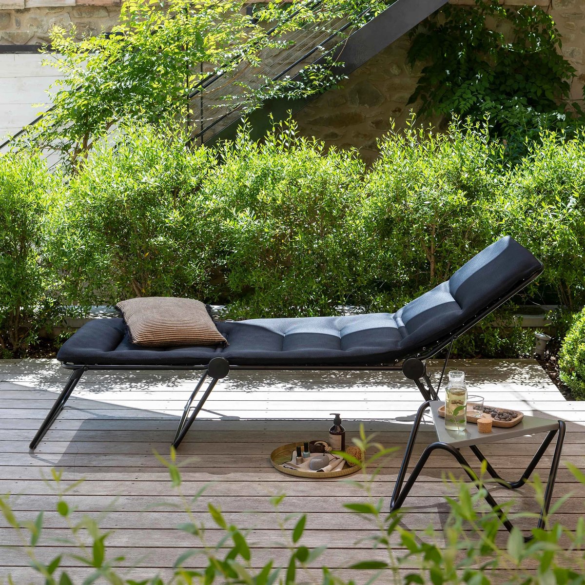 Lafuma siesta l air confort - brancard - réglable - pliable - acier