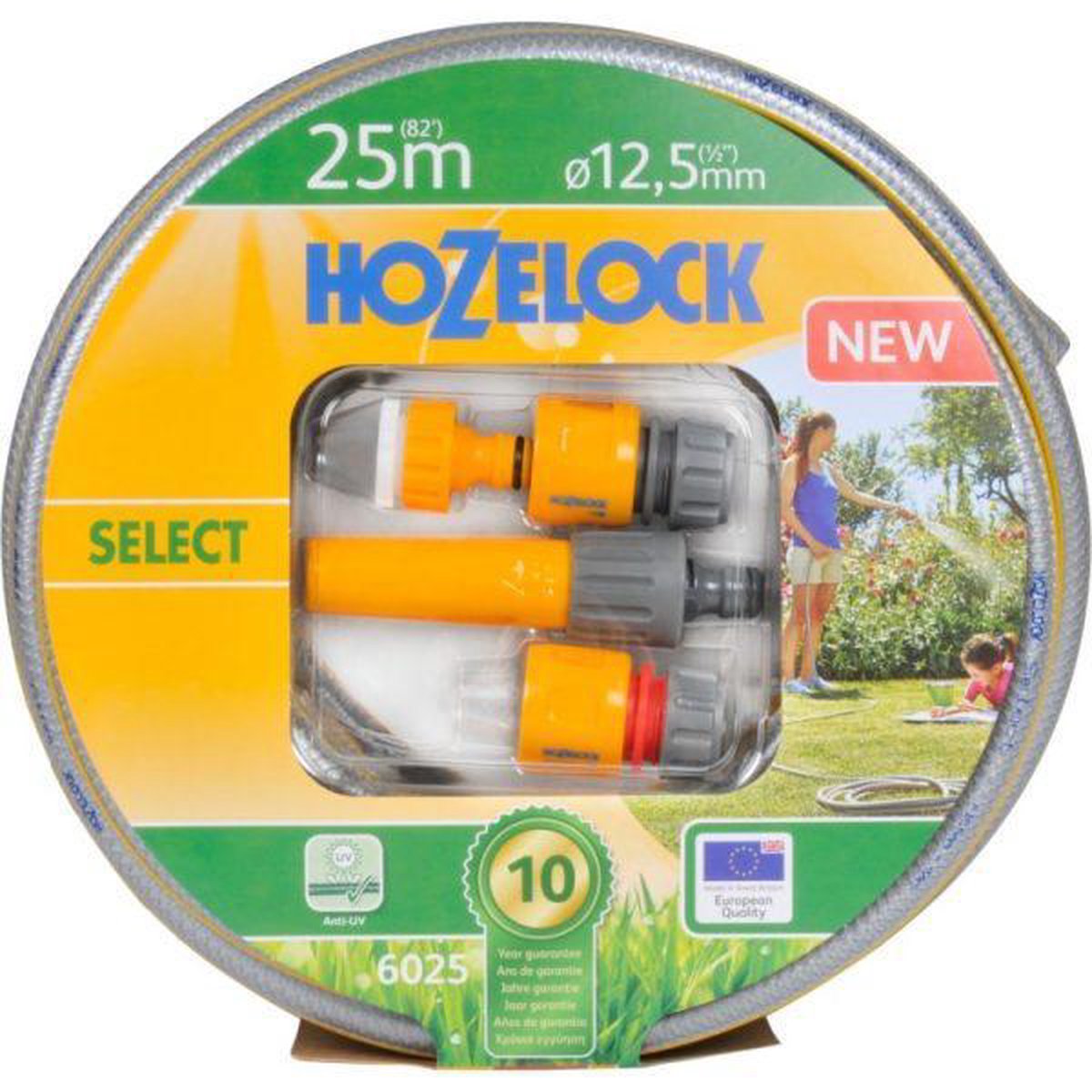 Hozelock set de tuyaux select ø 12,5 mm 25 mètres