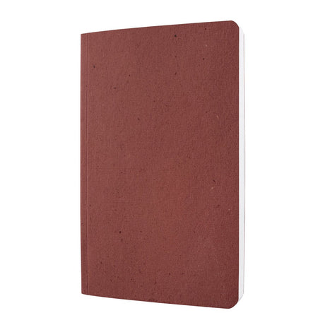 Reconditionnement du carnet Sigel - format a5 - rouge - avec trait - recyclage - si-ru203