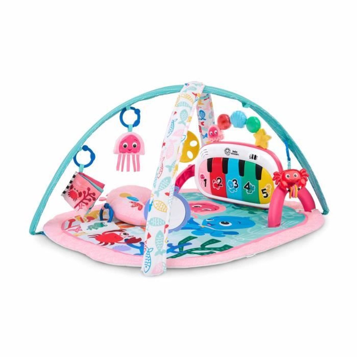 Baby Einstein Discovery Gym 4en1 Kickin Tune Méduse - - à partir de 0 mois