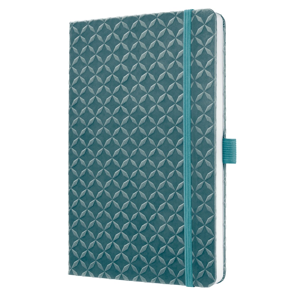 Carnet Sigel - jolie flair - a5 - bleu océan - ligné - couverture rigide - si-jn139