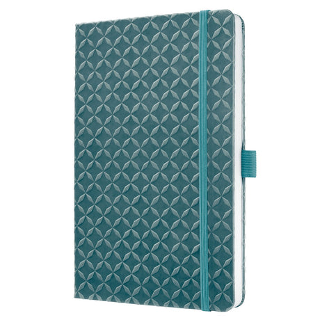 Carnet Sigel - jolie flair - a5 - bleu océan - ligné - couverture rigide - si-jn139
