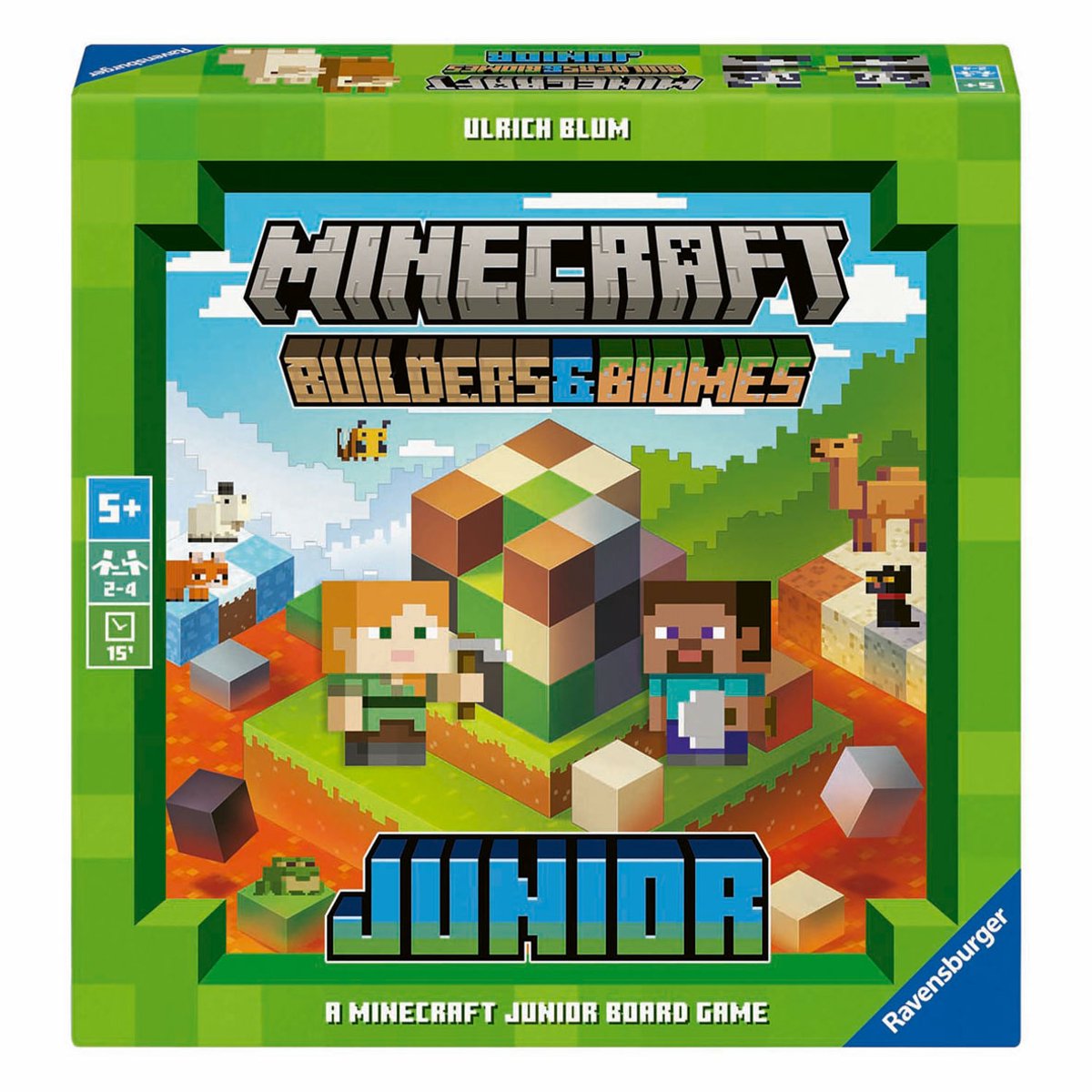 Ravensburger minecraft constructeur et bimoes jeu d'enfant junior