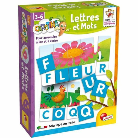 Lisciani carotina plus lettres et mots
