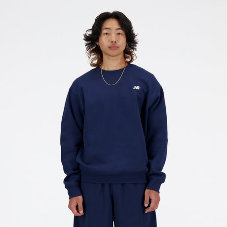 Pull homme New Balance Sport Essentials Fleece Crew - marine