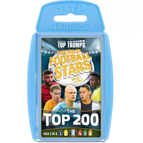 Coups gagnants : top atouts - jeu de cartes - top 200 des stars du football mondial - pack 3 6 - anglais