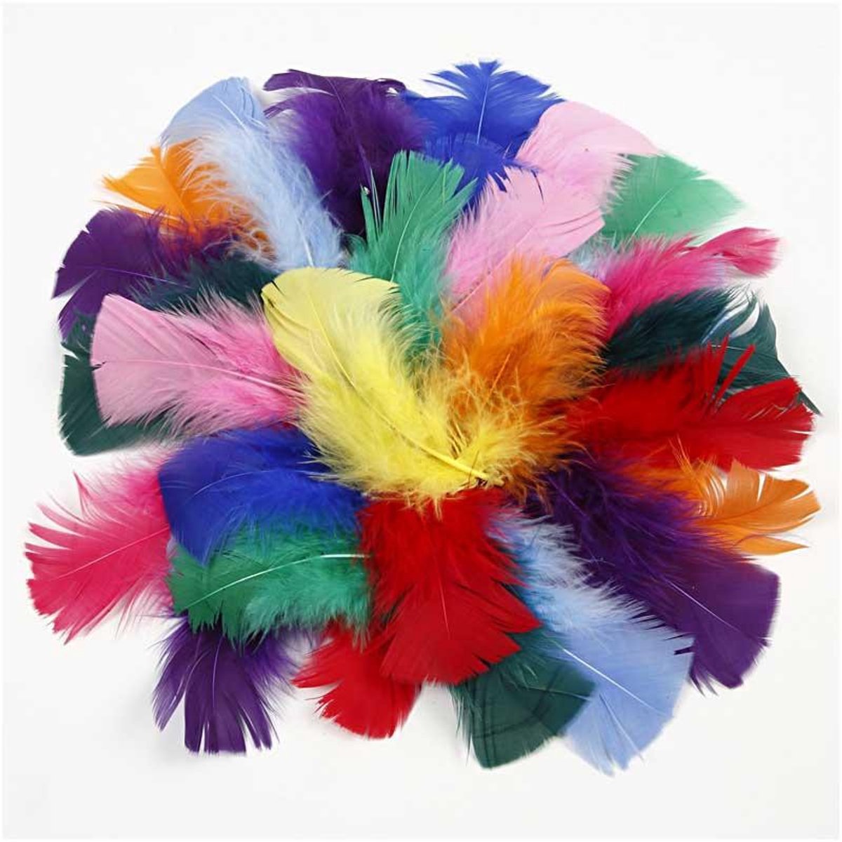 Société créative https: www.ccobby.nl down-size-7-8-cm-approx-400-piece-diverse-colors-50-gr-1-box