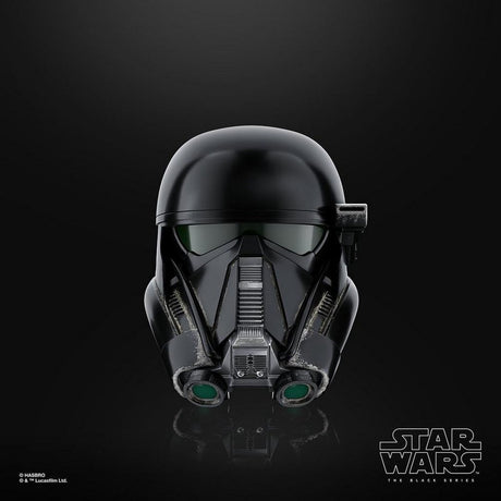 Casque électronique Death Trooper Star Wars Hasbro Black Series - Casque jouet.