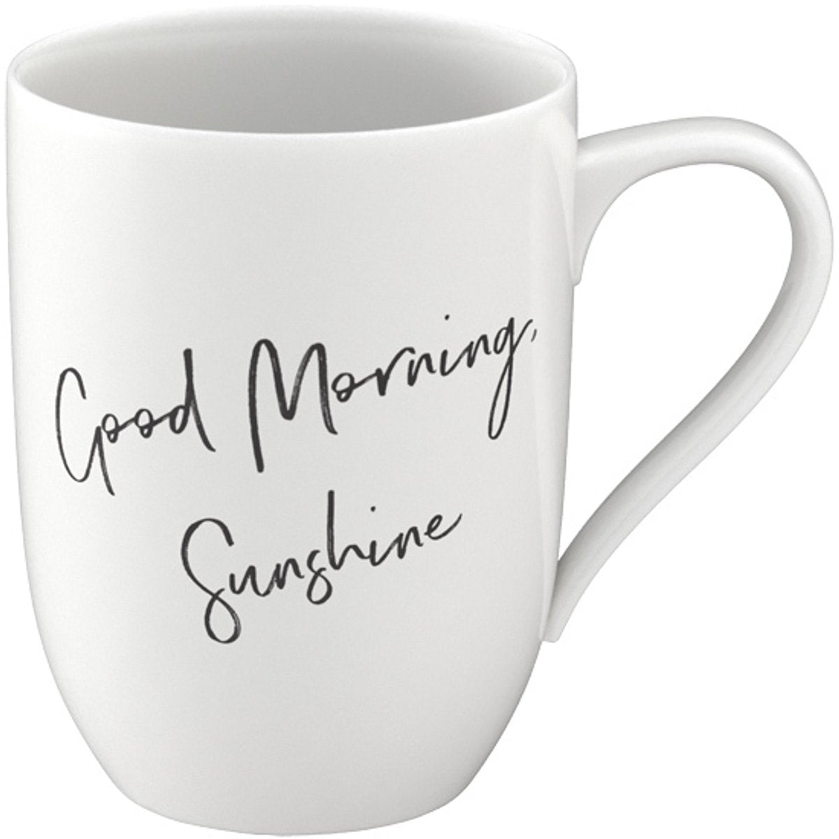 Tasse Villeroy Boch avec anse - imprimé 'bonjour, soleil' - 290 ml