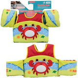 Crabe avec gilet de sauvetage Paddle Pal, 3-6 ans