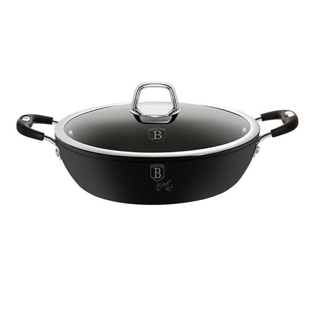Berlingerhaus berlinger haus - 6125 - poêle peu profonde - 28cm - noir - professionnelle
