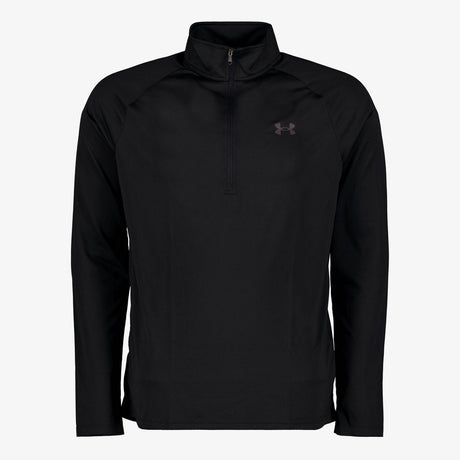 Under armour ua tech 2.0 1 2 zip-blk maillot de sport homme - noir - anthracite
