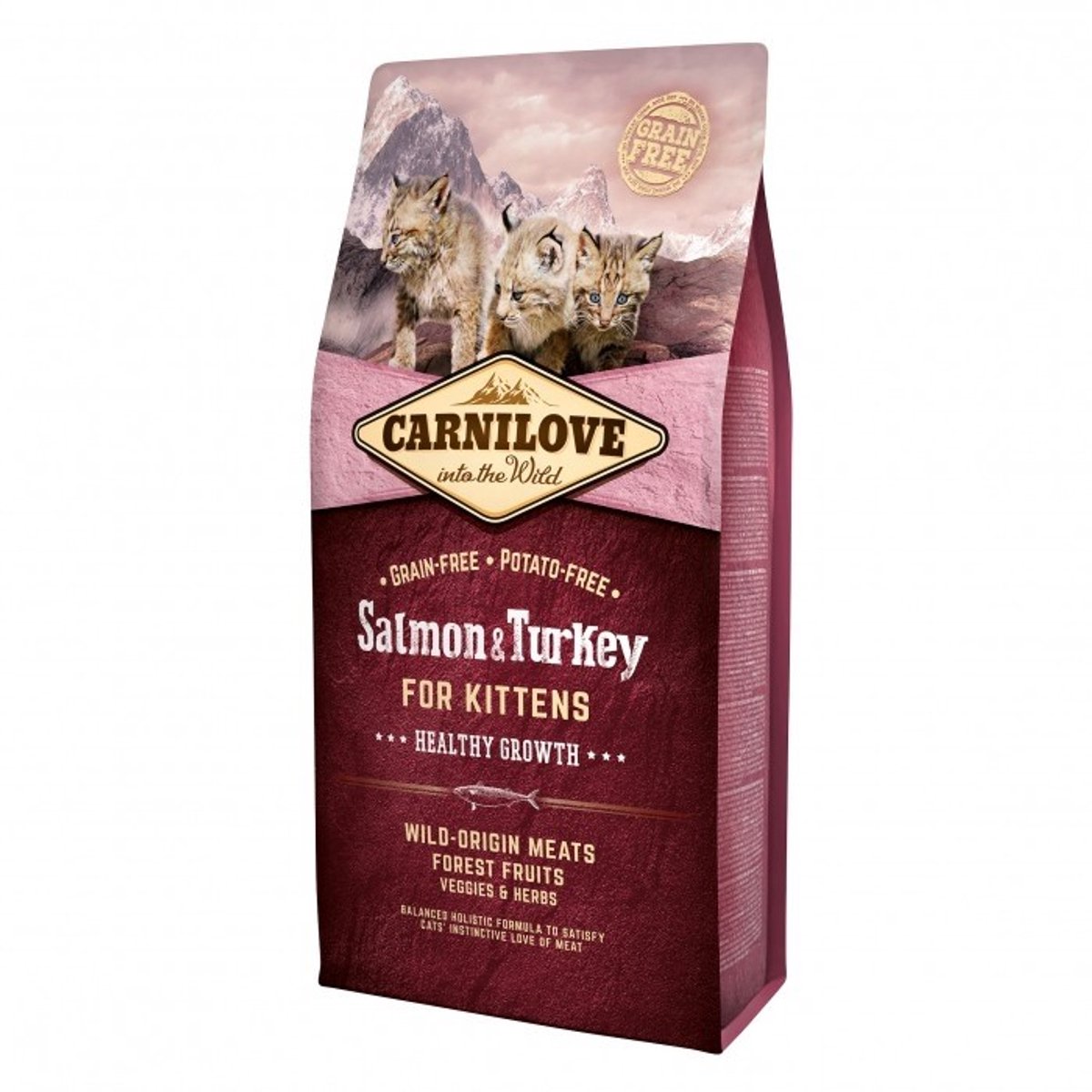 Carnilove chat saumon dinde chatons 6 kg