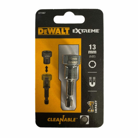 Dewalt dt7467-qz - clé à douille magnétique autonettoyante - 13 mm - résistante aux chocs - résistante aux chocs