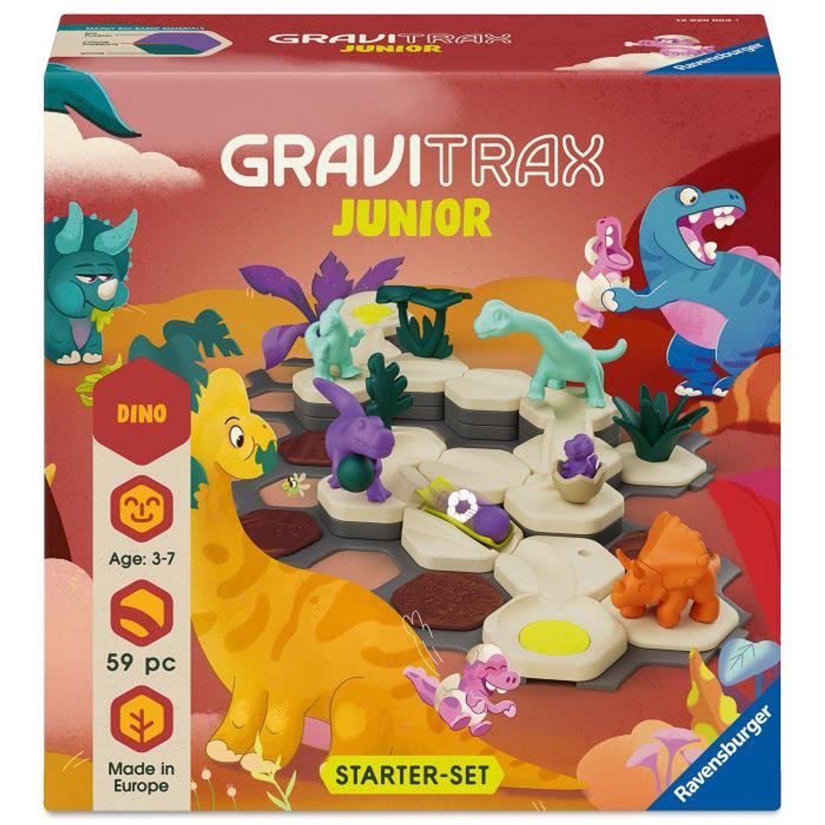 Gravitrax junior starter set petit dinosaure