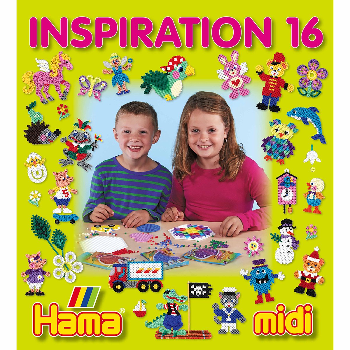 Livret d'inspiration Hama String Beads, n ° 16