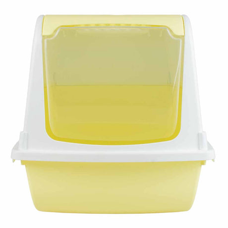 Duvo toilette pour chat sybil avec filtre et pelle 57x38x38cm giallo