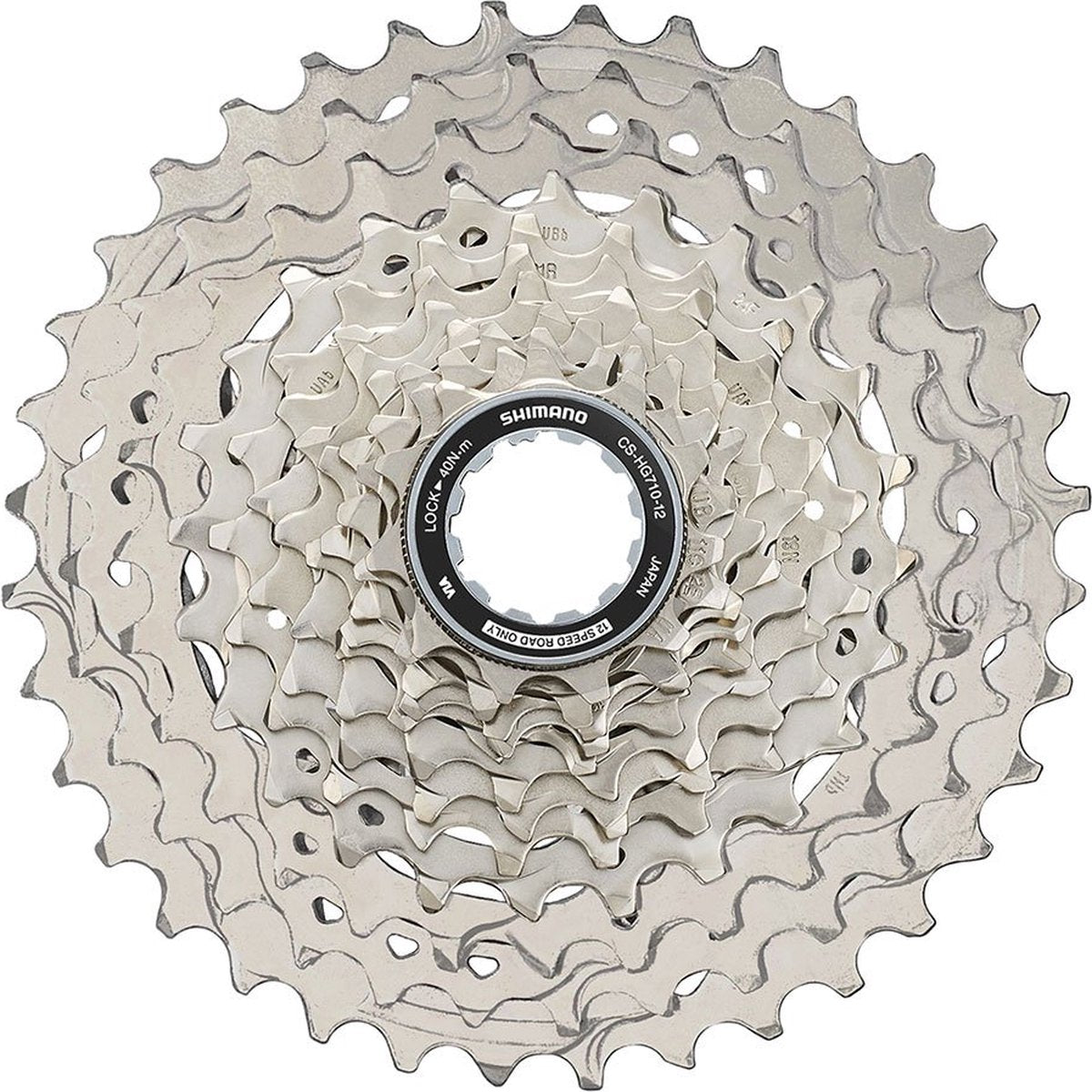 Shimano cs-hg710 cassette 12 vitesses argent